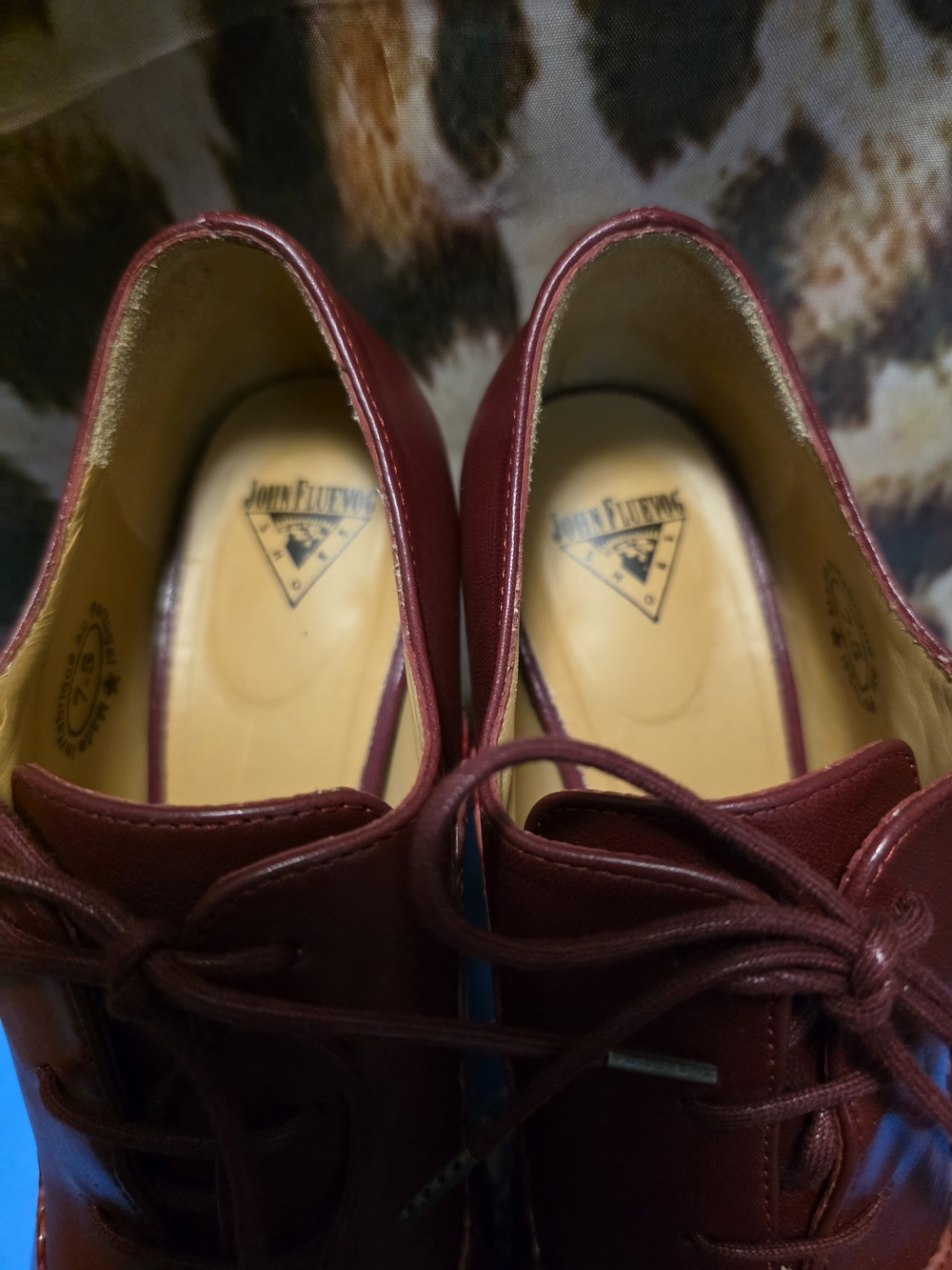 John Fluevog Celestial Communications URSULA Lace-Up Heels - Size 7.5 - Picture 7 of 11